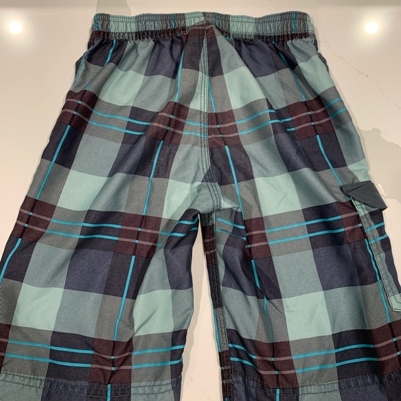 Boys Swim Trunks Fishface Size 4T - Picture 3 of 3